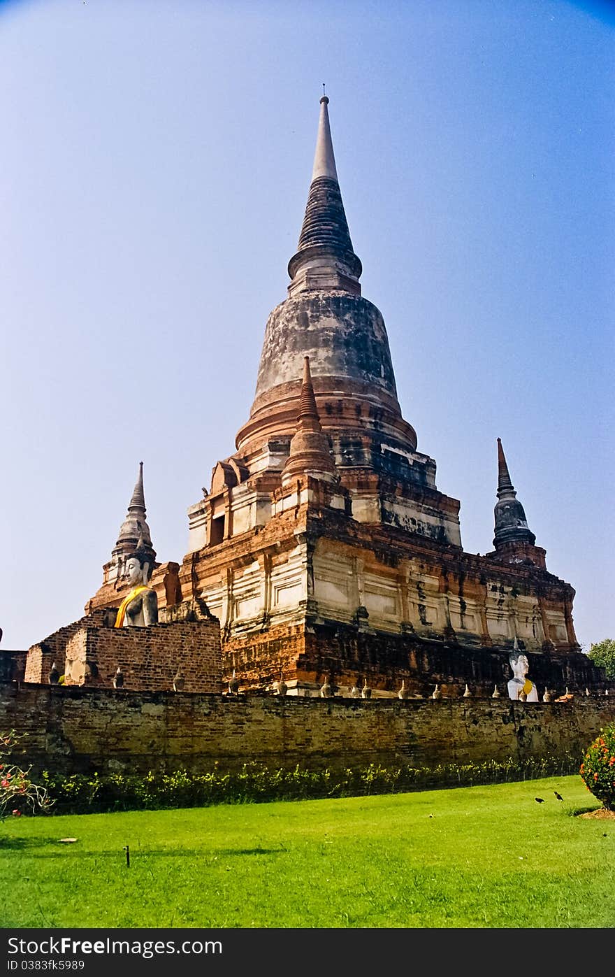 Wat Yai Chaimongkol, Ayutthaya, Thailand