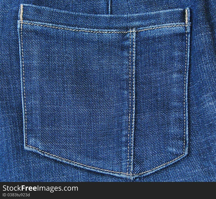 Jeans pocket