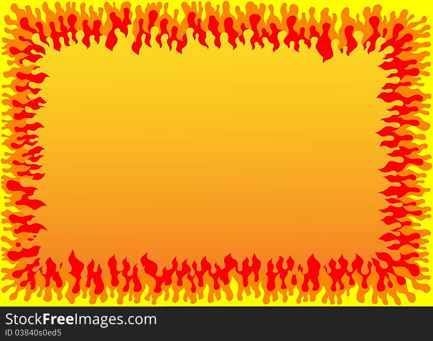 Fiery Background