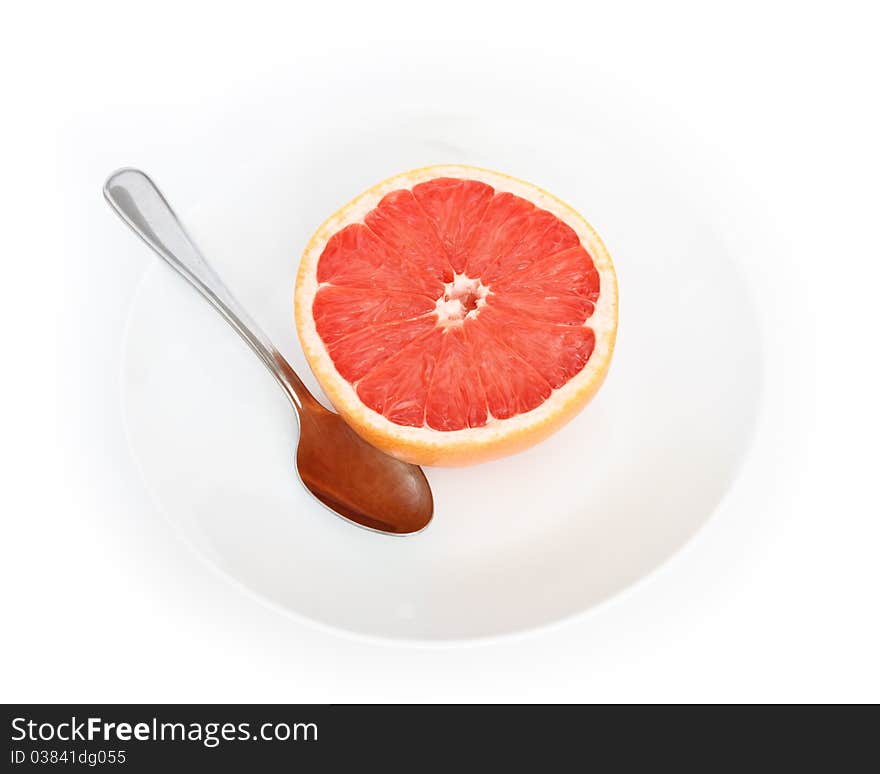 Half grapefruit