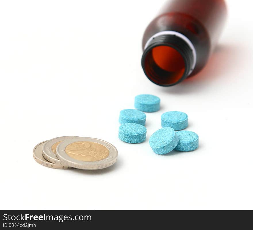 Medication and coins