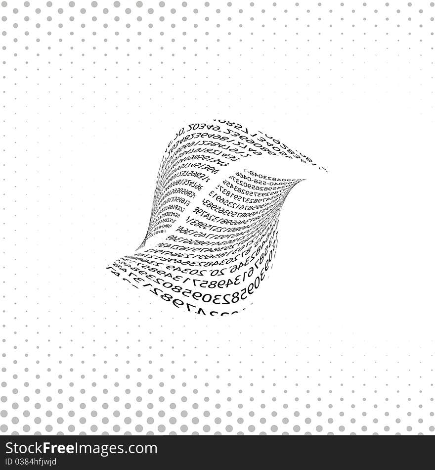 Code background vector