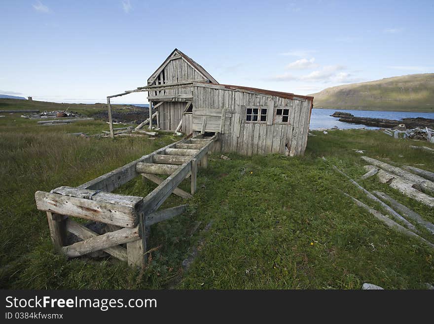 Abandon Timber Mill In West Iceland