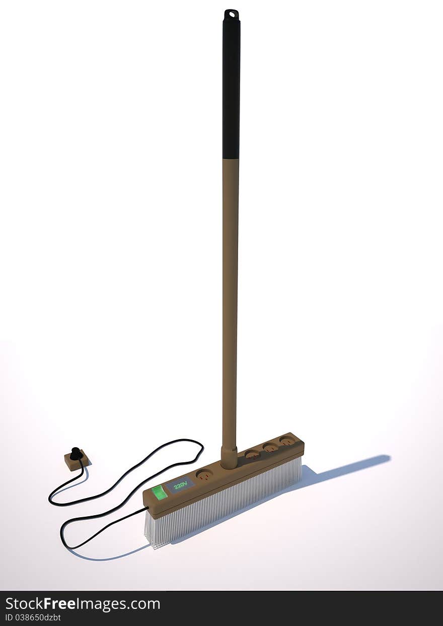 Electric broom