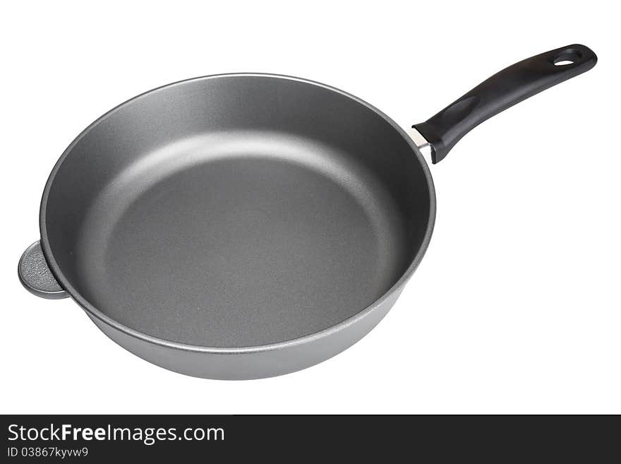 Kitchen pan isolated on white background