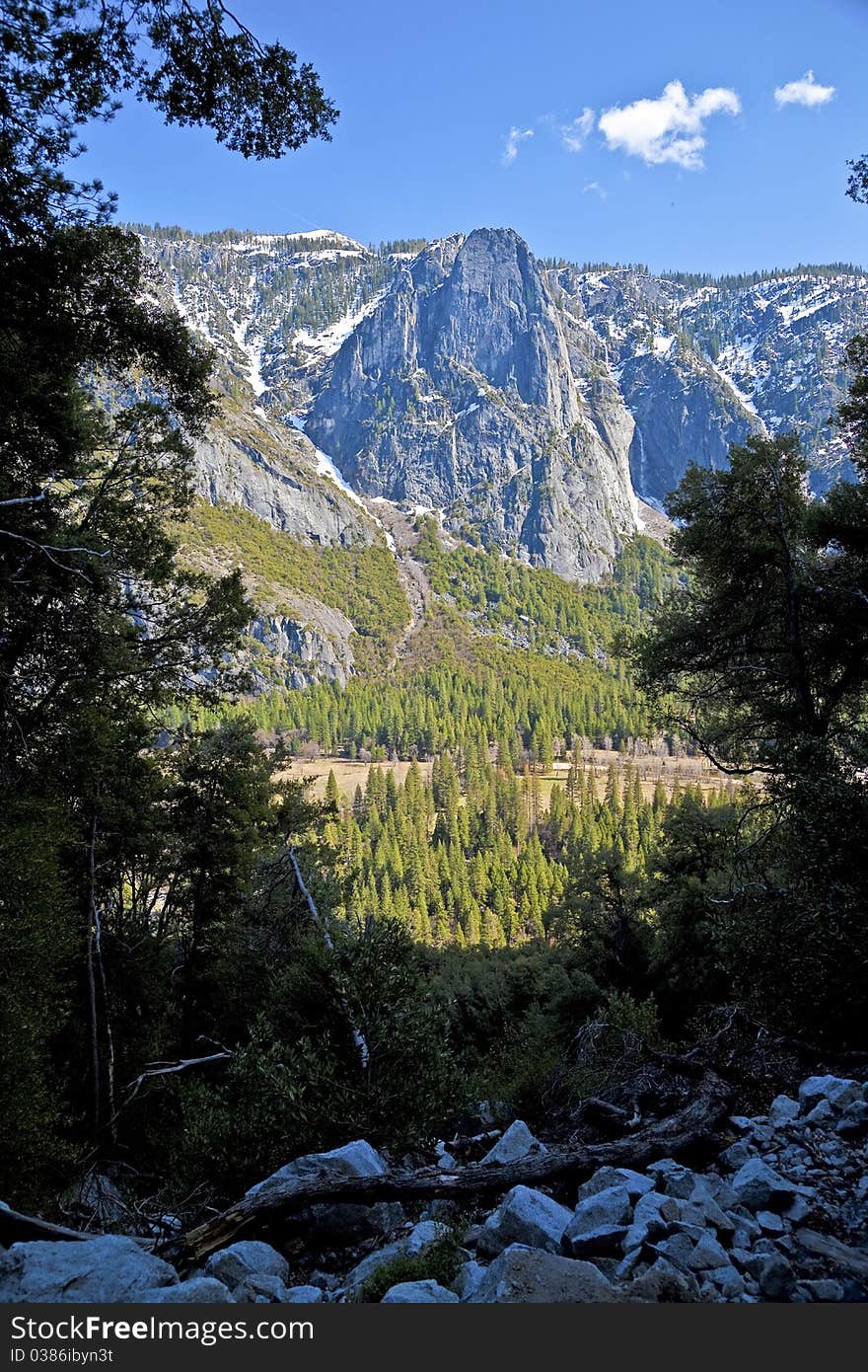 Yosemite national park in California