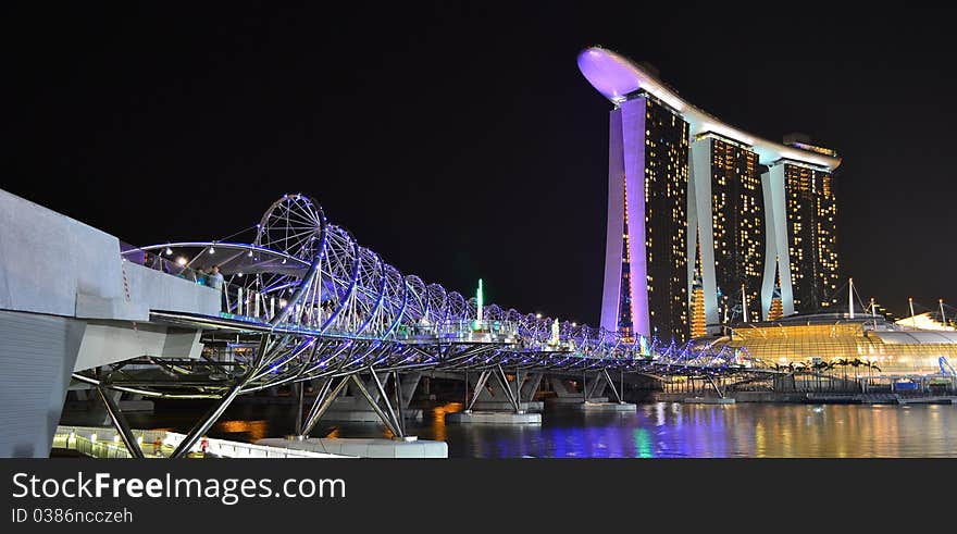 Marina Bay Sands Feat Double Helix