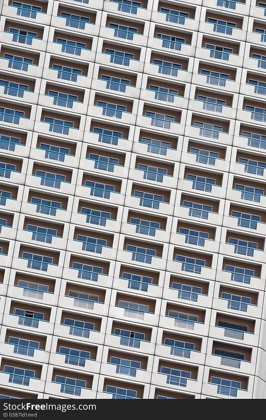 Singapore public housing apartment block