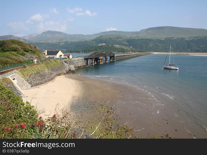 Bridge over River Mawddach