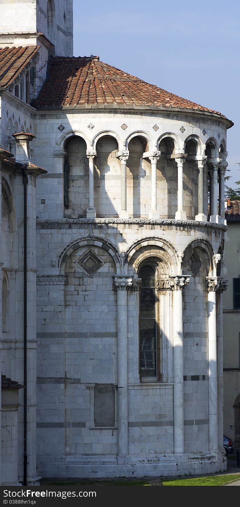 Lucca a beautiful town in tuscany