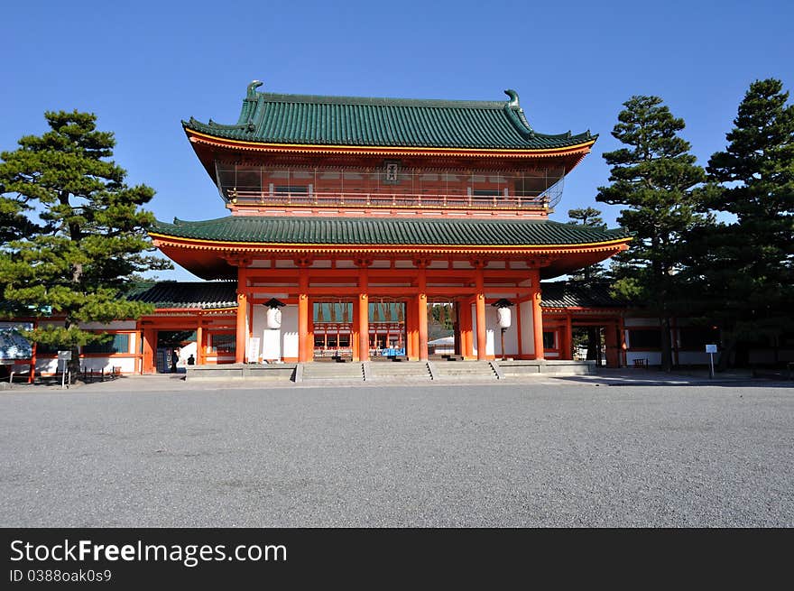 Entrance To Heian Jingu