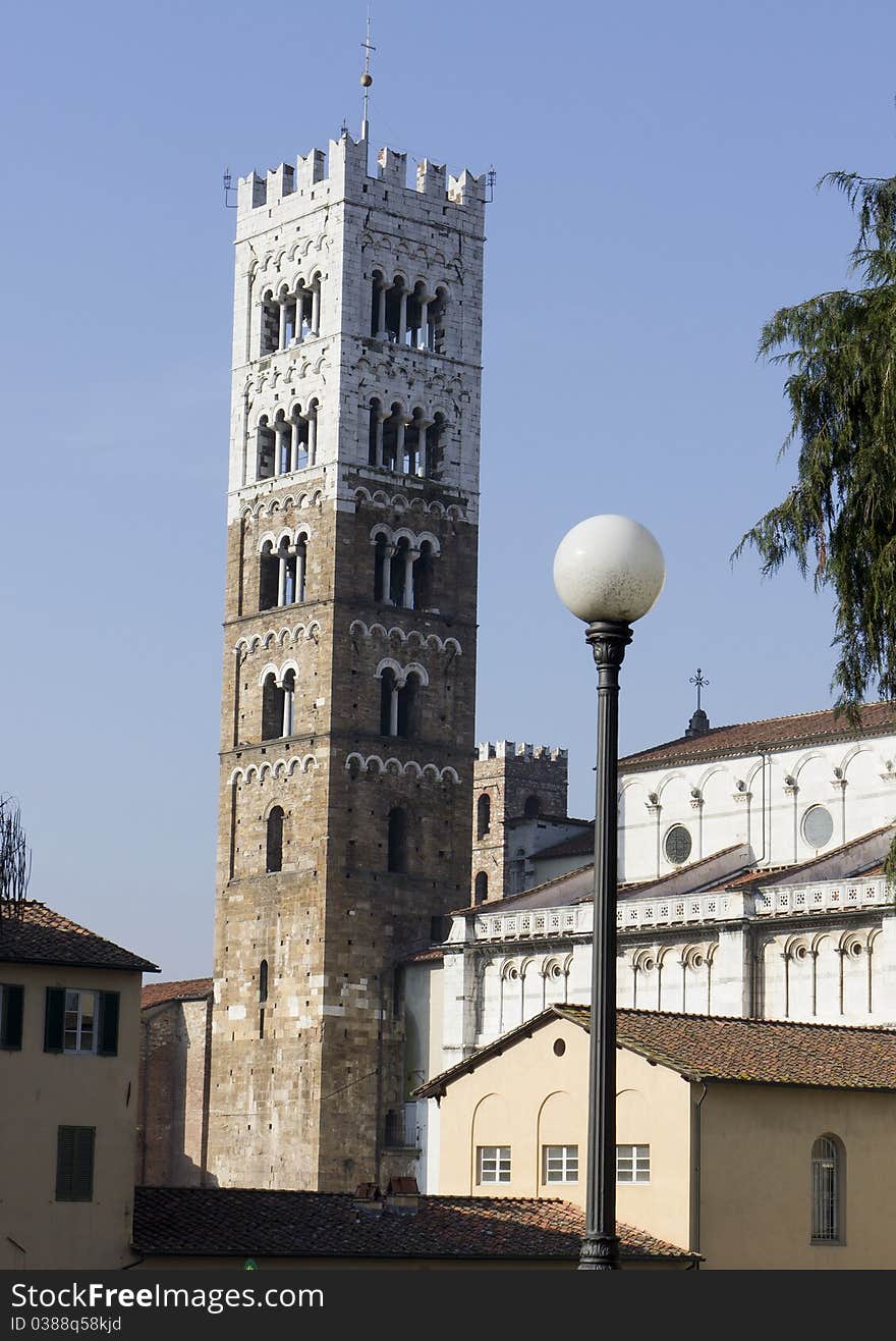 Lucca a beautiful town in tuscany