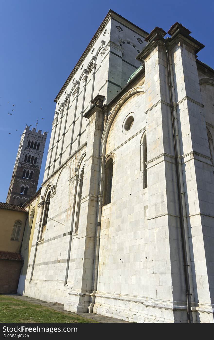 Lucca a beautiful town in tuscany