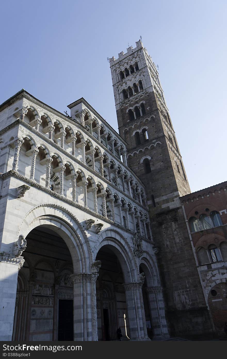 Lucca a beautiful town in tuscany