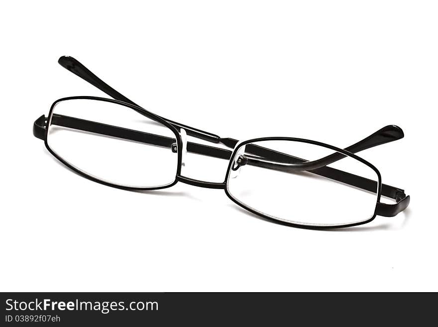 Black reading glasses