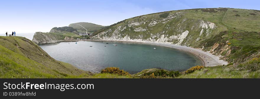 East Lulworth Cove Panorama