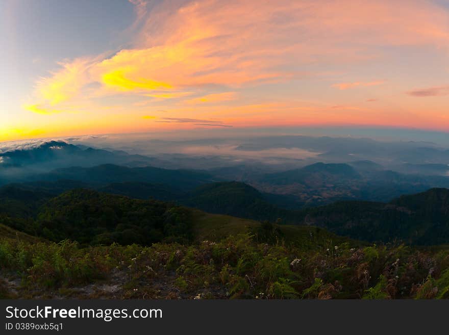 Landscape Asia,Cloudscape,Summer,Sunligh