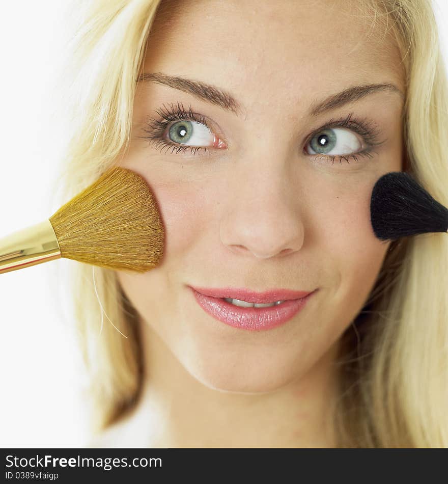 Woman s make up