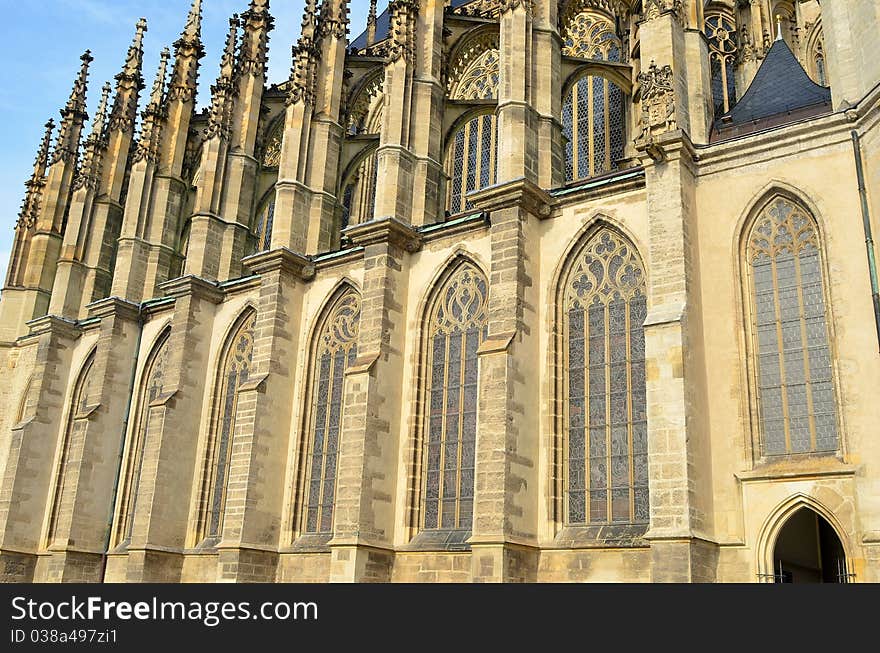 St.Barbara Church in Kutna Hora