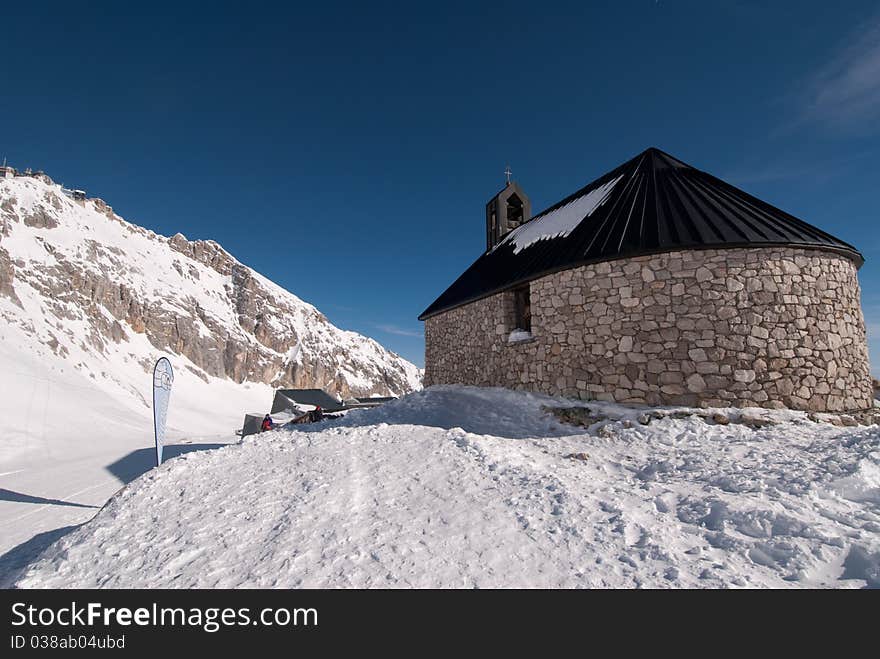 Church in the Zugspitze, Germany