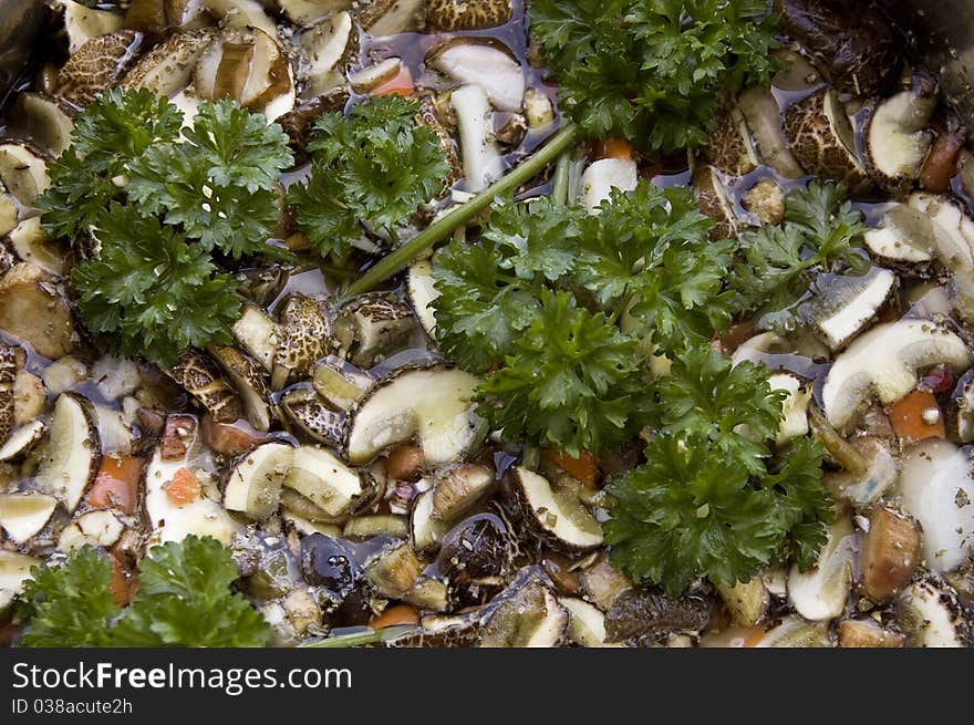 Mushroom-Potato Soup