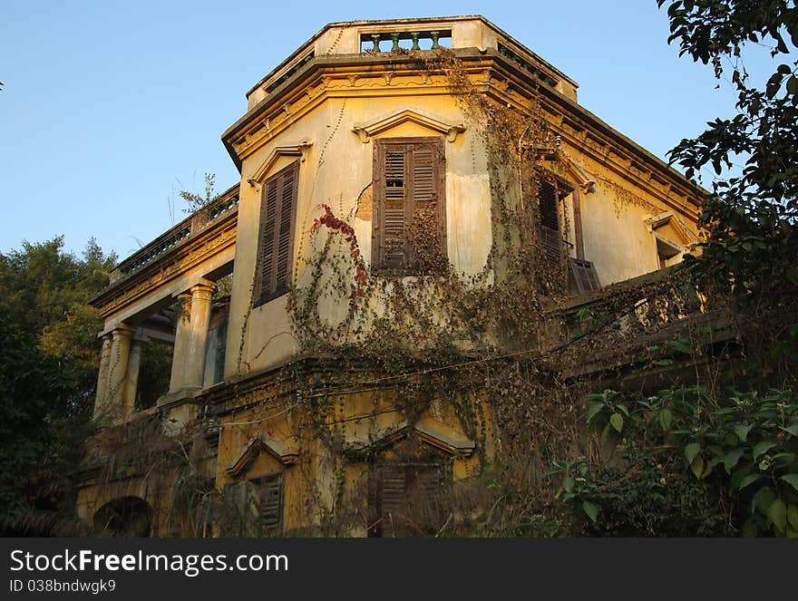 Historic buildings on Gulangyu island