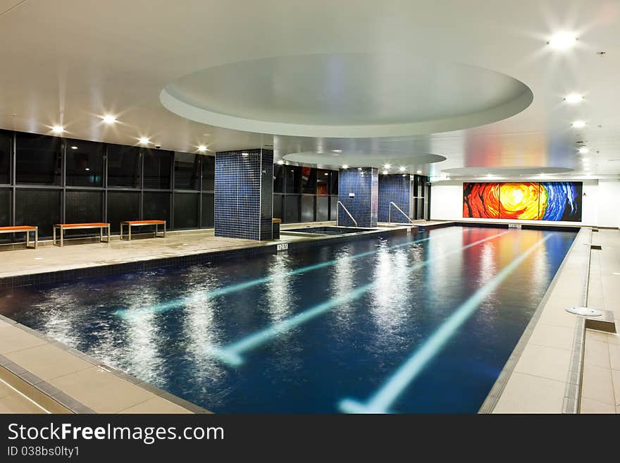 Modern and Luxurious Swimming Pool. Modern and Luxurious Swimming Pool