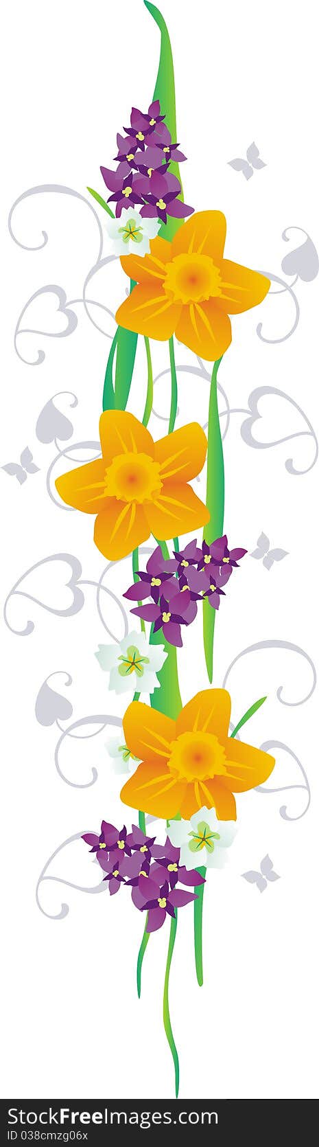 Daffodil garland