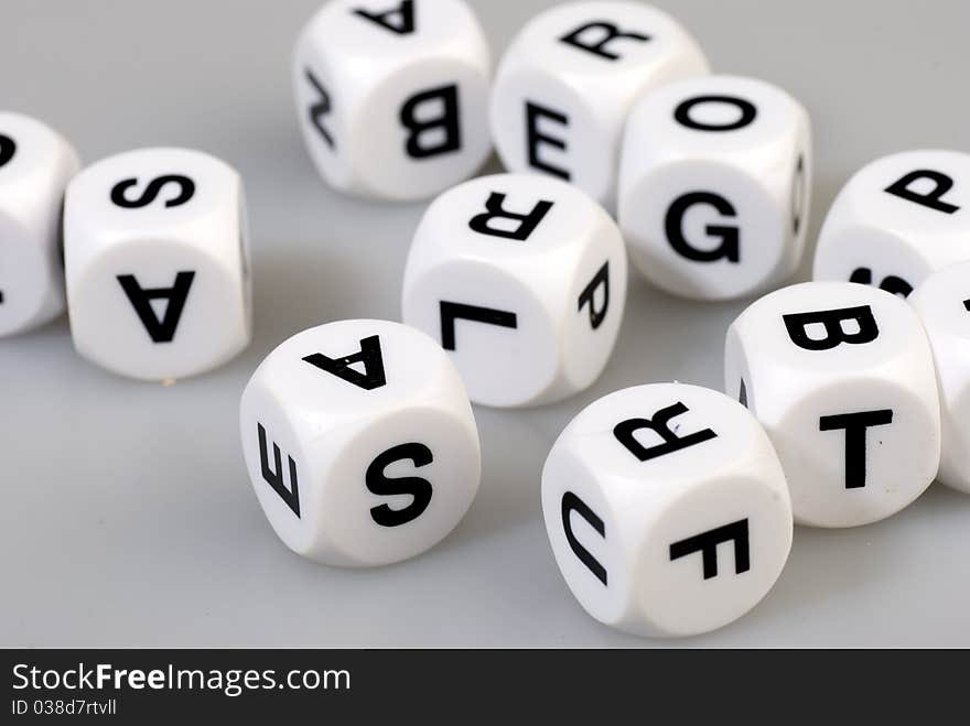 Dice letters