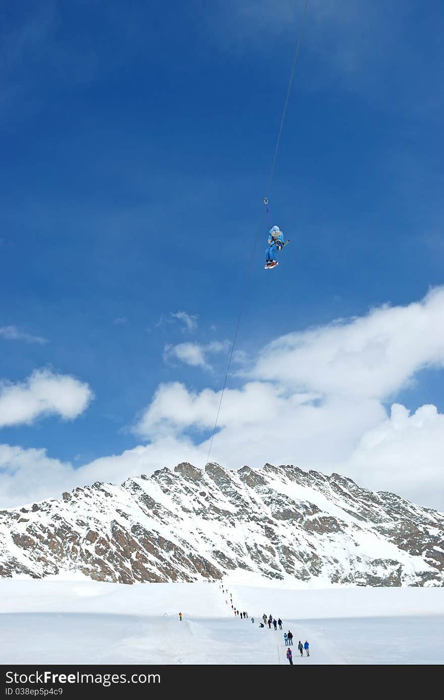 Ici Moutain Slide