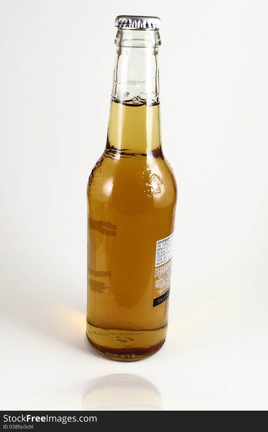 Glass bottle beer