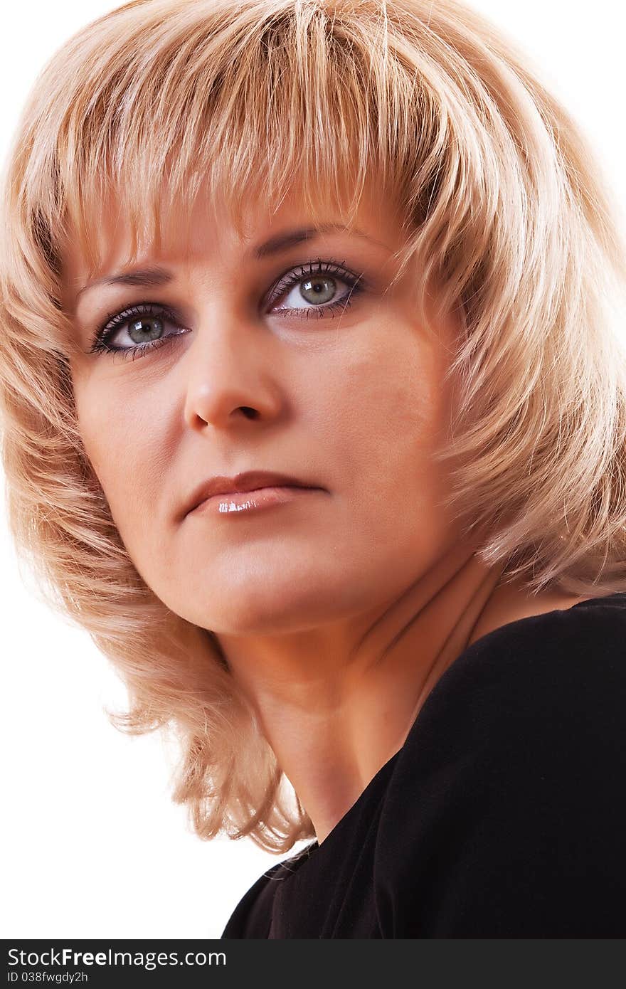 Portrait Of A Woman S Blonde