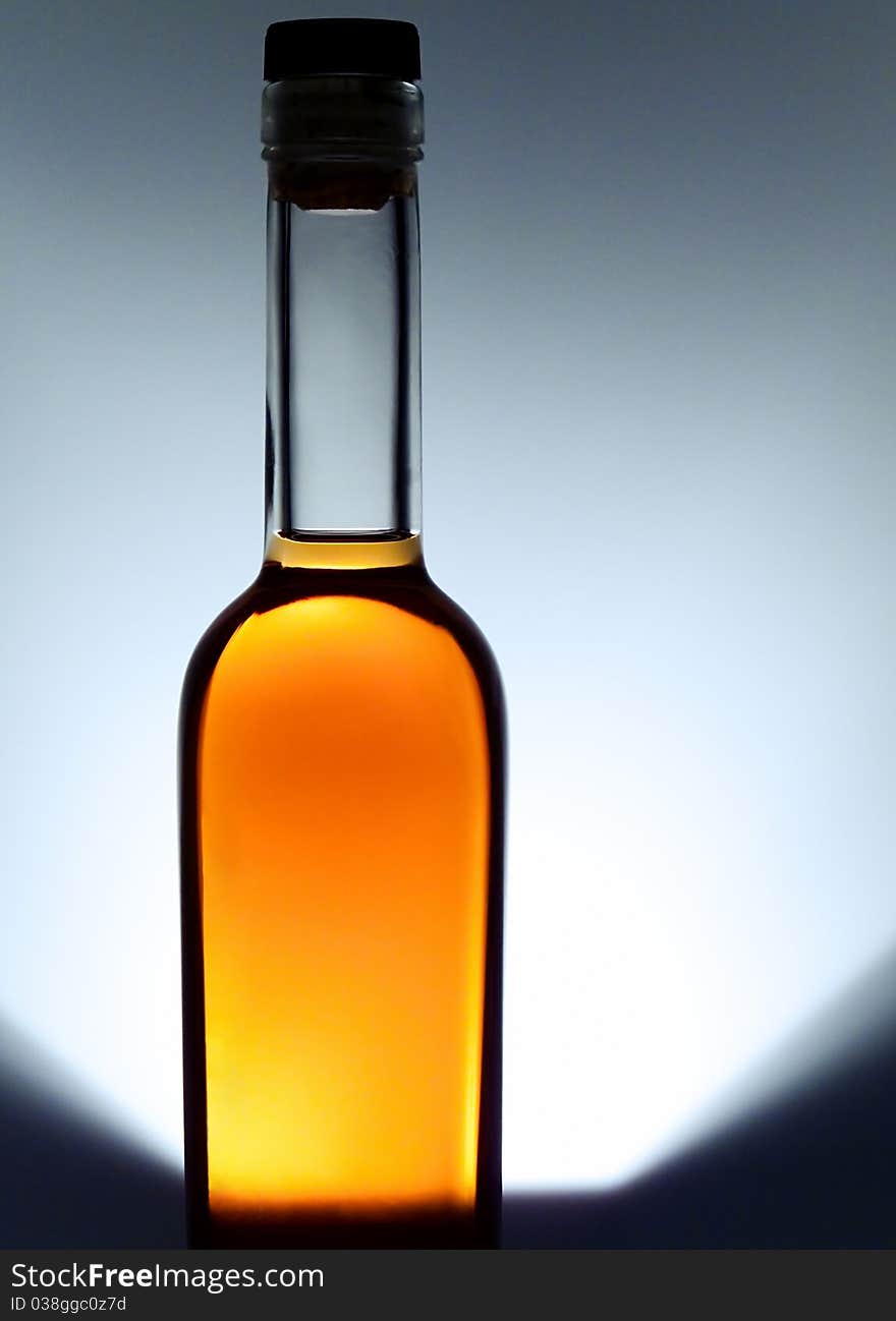 Bottle of cognac