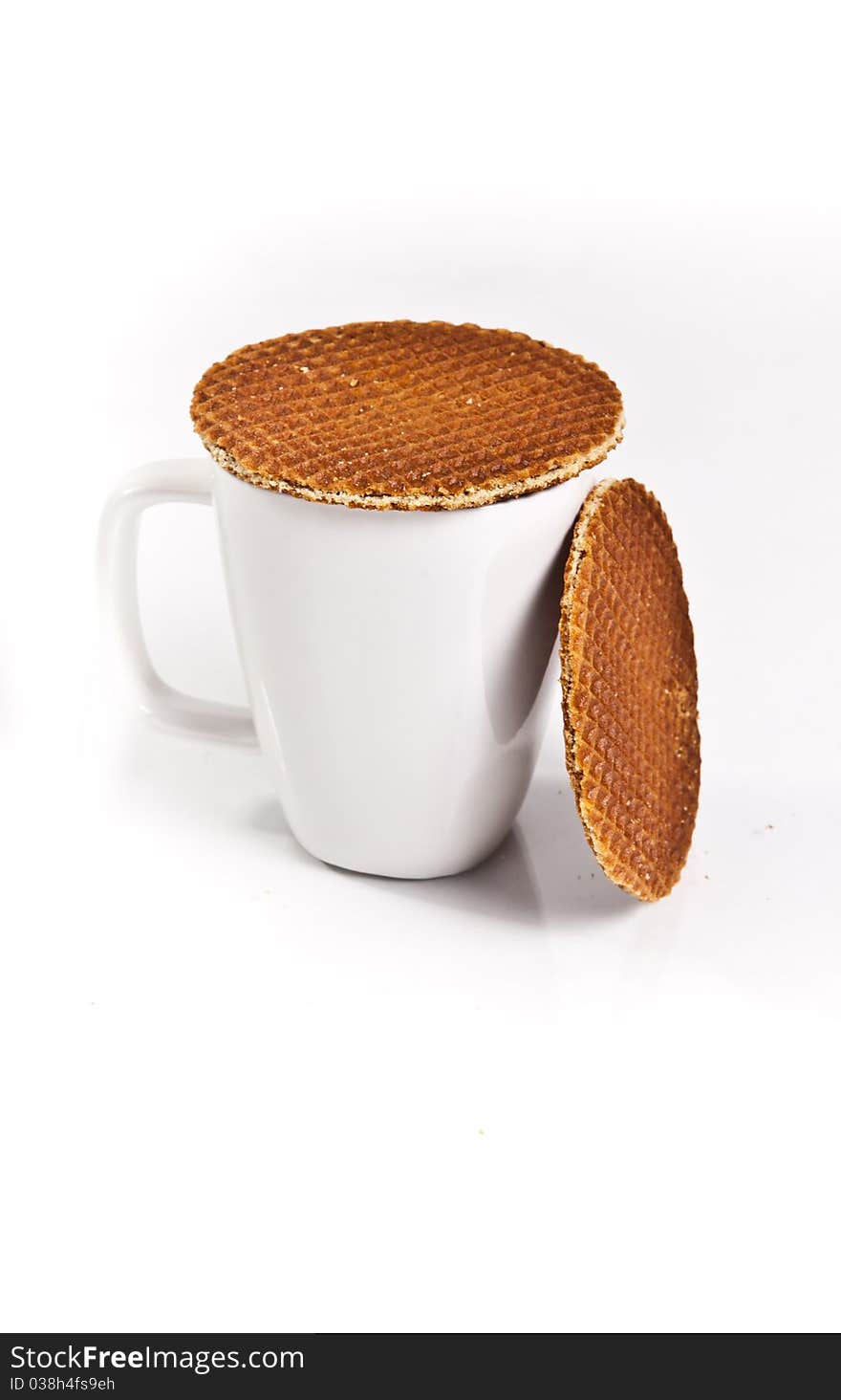 Dutch Waffles with a cup of tea