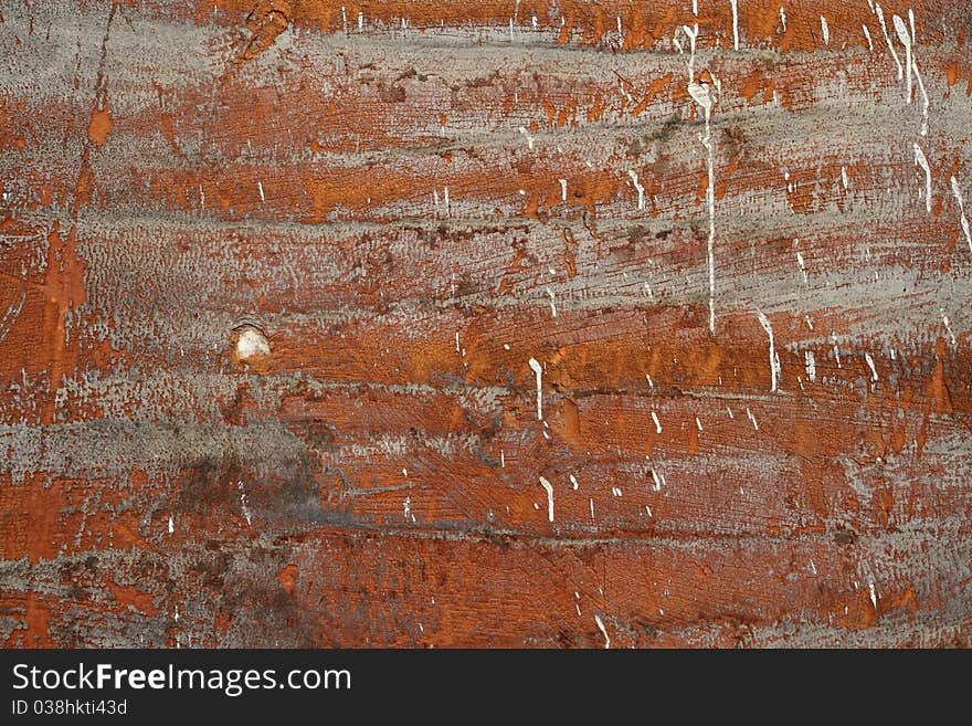 Grunge wall covered with weathered insulation material. Grunge wall covered with weathered insulation material