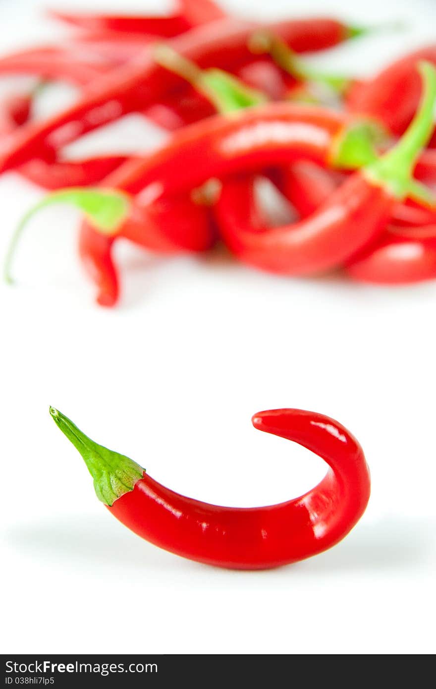 Red hot chili pepper