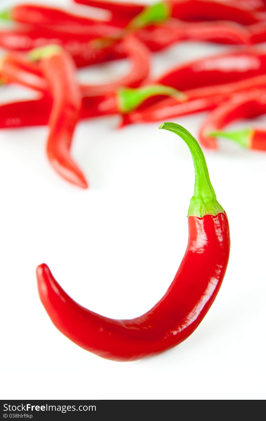 Red hot chili pepper