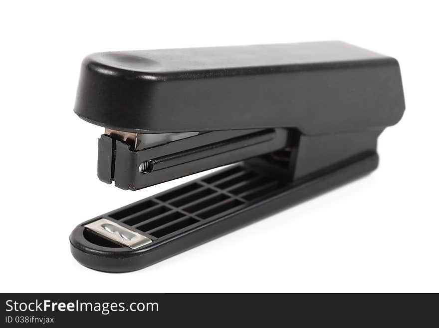 Stapler isolated on the white background