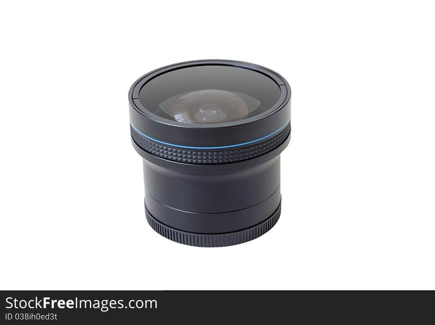 Isolated photograph of a Fisheye Converter