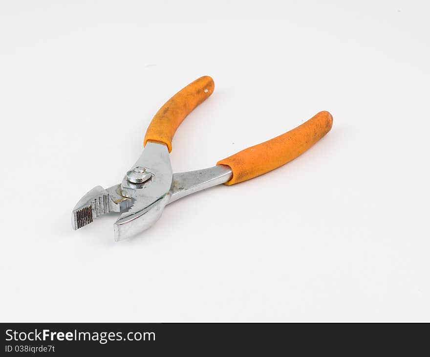 Dirty tool on a white background