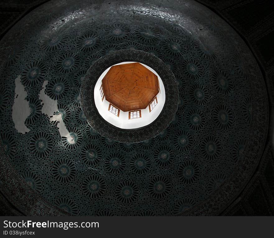 Dome of Karatay Museum, Konya.