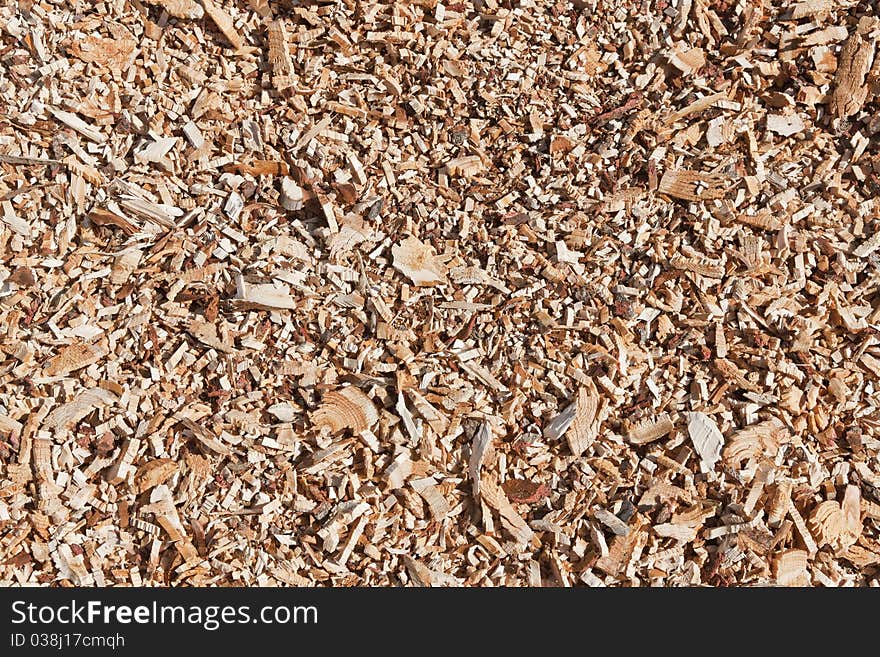 Wood chip background