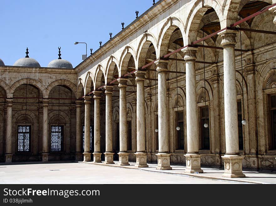 Columns in Mosque