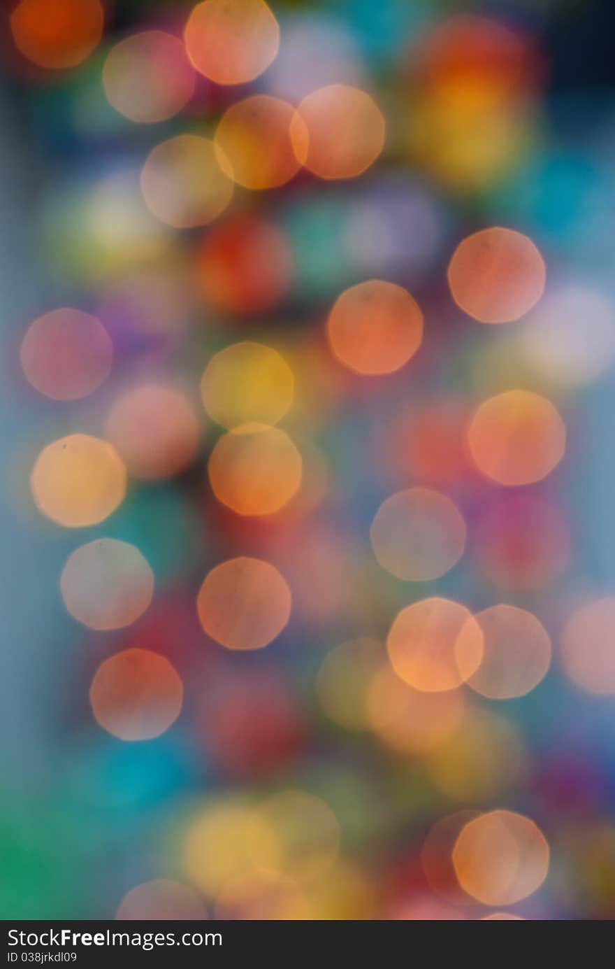 Colorful bokeh