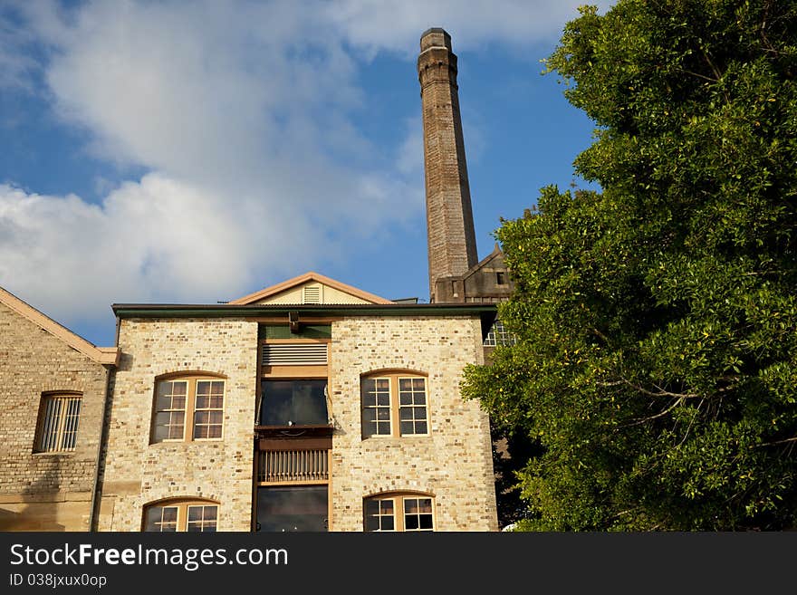 Historic Brick Buildings.