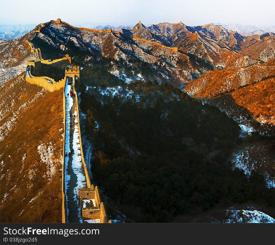 The Great Wall of Jinshanning