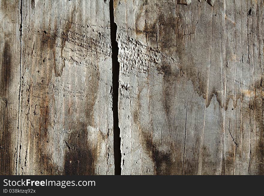 Old wooden texture, weathered wall