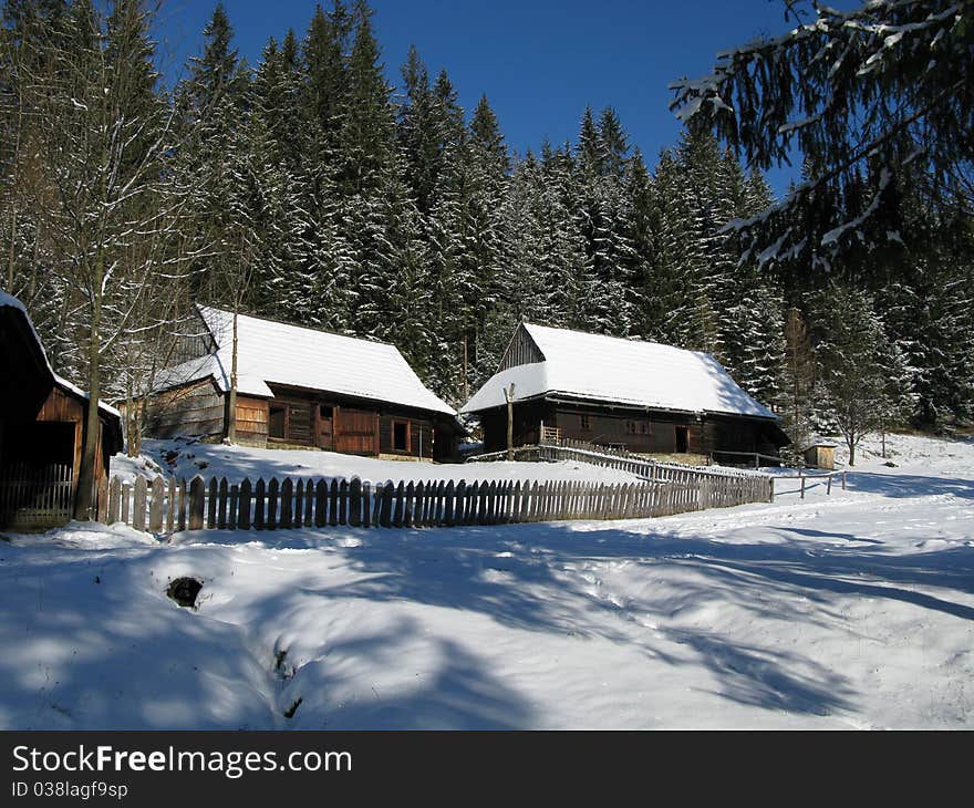 Bockhouse - open-air museum Slovakia