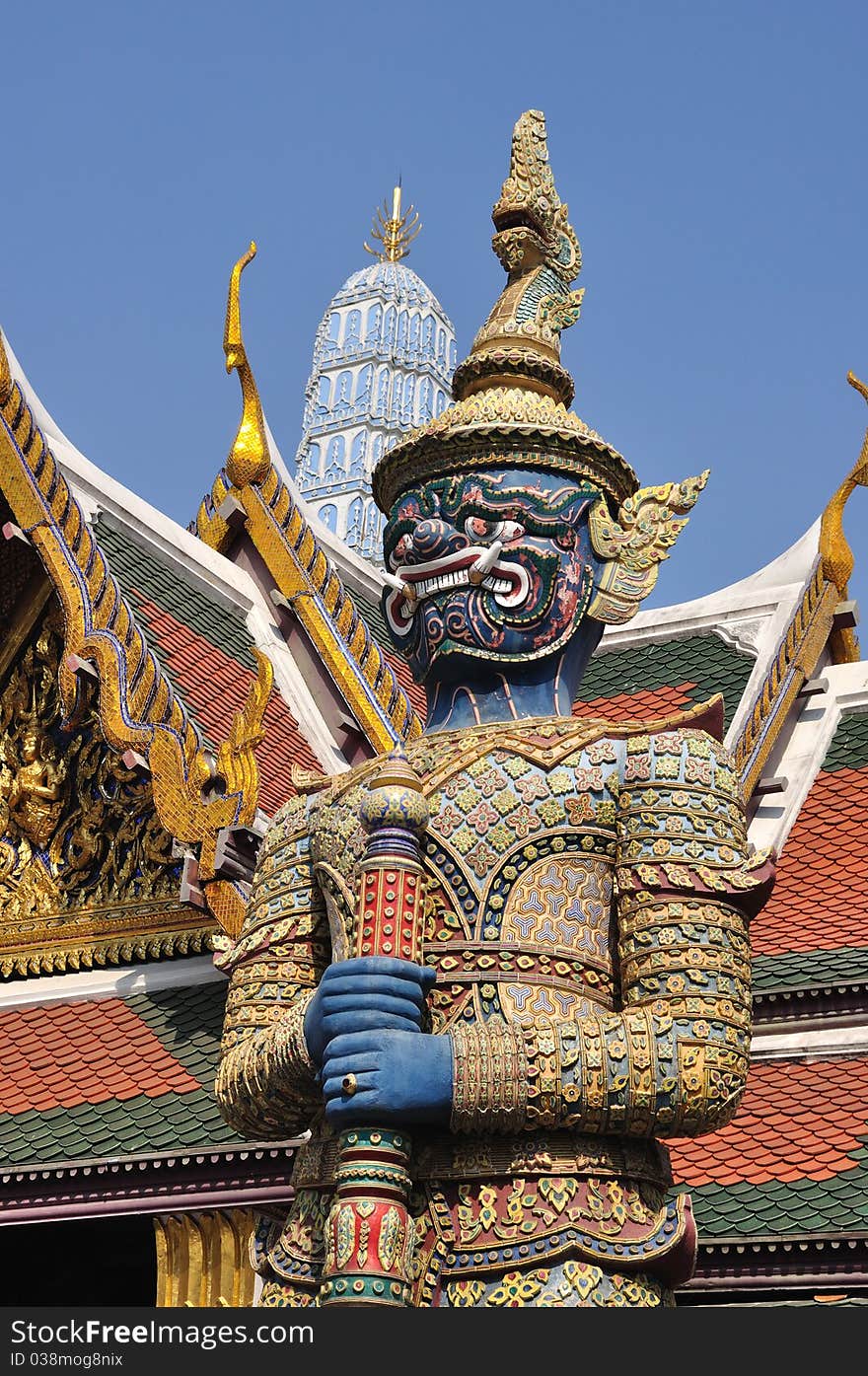 Giant In Grand Palace.