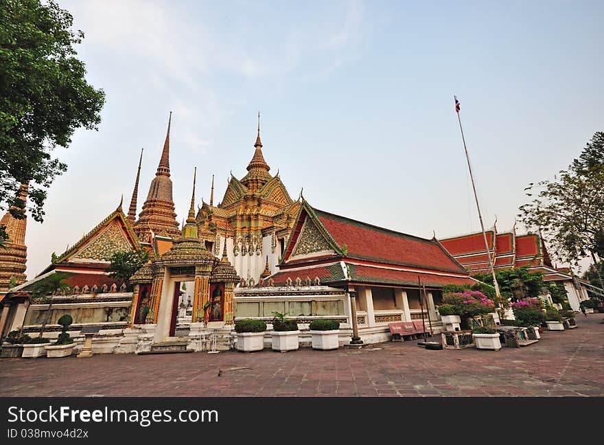 Temple in Bangkok Thailand